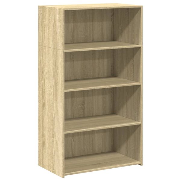 vidaXL Highboard Sonoma oak Engineered wood Standard Storage
