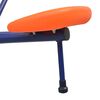 vidaXL Seesaw Blue Steel and plastic Large Rotatable Seesaw Other