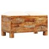 vidaXL Storage Bench Multicolored with shades of brown