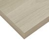 vidaXL Wall Shelf Oak Honeycomb MDF 19.7 in x 9.1 in x 1.5 in