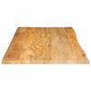 vidaXL Table Top Natural wood Solid mango wood 47.2 x 23.6 in