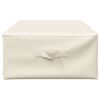 vidaXL Storage Box Set of 2 Cream