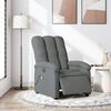 vidaXL Electric Massage Recliner Chair Dark Gray