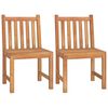 vidaXL Garden Dining Set Teak Fine sanded teak hardwood Medium