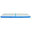vidaXL Inflatable Gymnastics Mat with Pump 157.5x39.4x7.9" PVC Blue