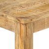 vidaXL Console Table Brown Rough mango wood 43.3 in x 13.8 in x 29.9 in