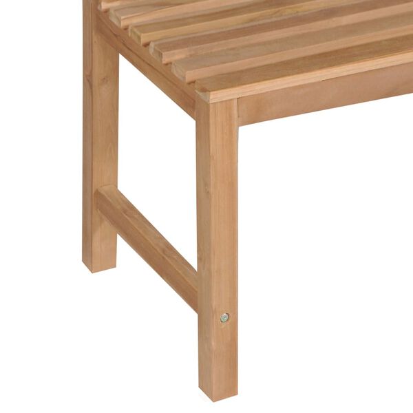 vidaXL Patio Bench 59.1" Solid Teak