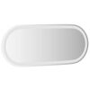 vidaXL LED Bathroom Mirror Transparent Glass 35.4 x 15.7 in