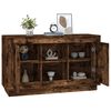 vidaXL Sideboard Smoked Oak Engineered Wood Medium Sideboard