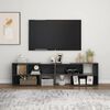 vidaXL TV Cabinet Grey Engineered wood Medium Extendable TV Cabinet