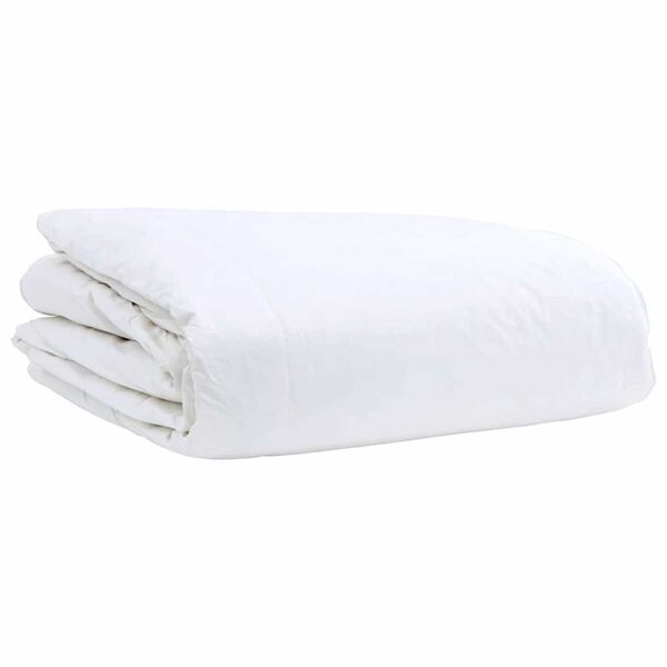 vidaXL Duvet White 55.12 x 86.61 in Feather