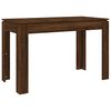 vidaXL Dining Table Brown Oak Engineered Wood 47.2x23.6x29.9 in Durable