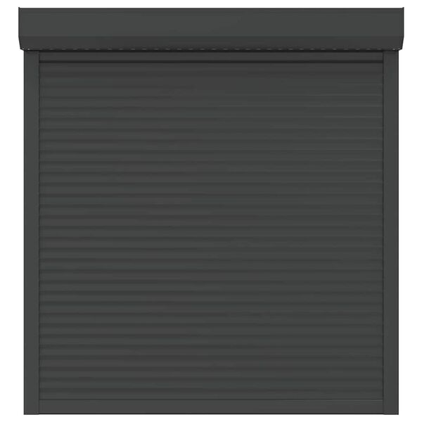 vidaXL Roller Shutter Aluminium 51.2x55.1" Anthracite