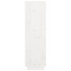 vidaXL Highboard White Solid pine wood Tall Highboard Rectangular
