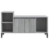 vidaXL TV Cabinet Gray Sonoma Engineered wood Medium TV Cabinet