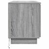 vidaXL TV Cabinet Grey Sonoma 39.37 x 14.96 x 19.29 in Engineered Wood