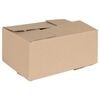 vidaXL Folding Box 50 pcs Natural 11.81 x 8.46 x 5.51 in Cardboard