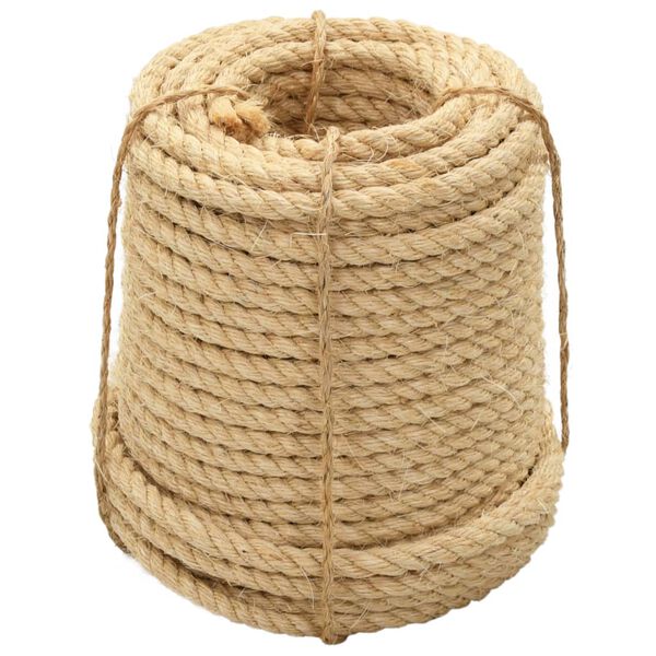 vidaXL Rope 100% Sisal 0.55 " 164.0 '