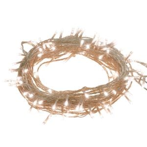 vidaXL LED String Warm white Polyvinylchloride 131.2 feet long