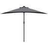 vidaXL Garden Parasol Anthracite 115.75 x 59.06 x 88.19 in