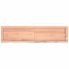 vidaXL Wall Shelf Light brown Solid oak wood Medium