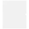vidaXL Bathroom Furniture Set White Engineered Wood Medium