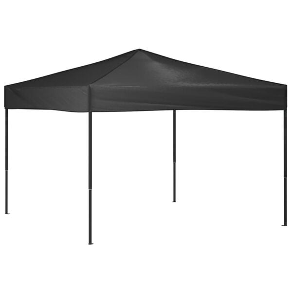 vidaXL Party Tent Anthracite 210D oxford fabric with silver coating