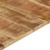 vidaXL Table Top Brown Solid mango wood 47.2 x 23.6 in Industrial