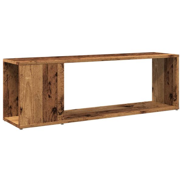 vidaXL TV Cabinet Old wood Engineered wood 39.4 x 9.4 x 12.6 in