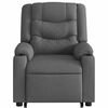 vidaXL Stand Up Massage Recliner Chair Dark Grey