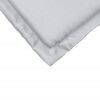 vidaXL Garden Seat Pad Set of 6 Light Grey 100% Polyester, Foam