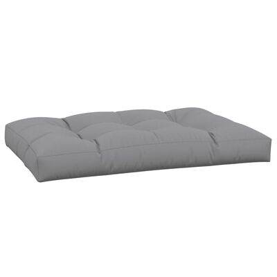 vidaXL Pallet Cushion 47.2"x31.5"x4.7" Gray Fabric