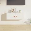 vidaXL Wall Cabinet White Solid pinewood 31.5 in x 11.8 in x 11.8 in