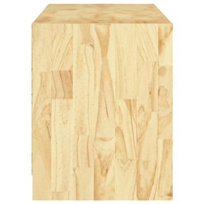 vidaXL TV Stand 40.9"x13"x16.1" Solid Wood Pine