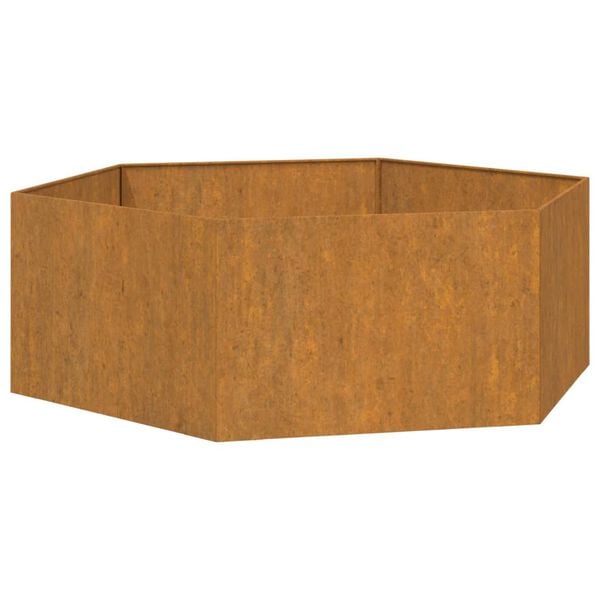 vidaXL Planter Rusty Corten Steel Extra Large Decorative Inlays