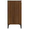 vidaXL Sideboard Brown oak Engineered wood Medium Sideboard