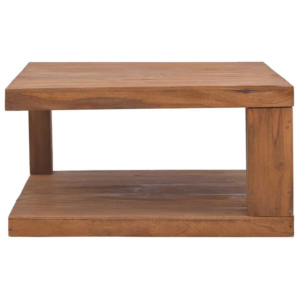 vidaXL Coffee Table Warm Teak Solid Teak Wood Medium Coffee Table