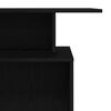 vidaXL Reception Desk Black Engineered wood 39.4 in x 15.7 in x 40.9 in