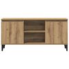 vidaXL TV Cabinet Artisan Oak Engineered Wood TV Cabinet Rectangular
