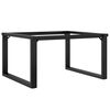 vidaXL Coffee Table Legs O-Frame 31.5"x27.6"x16.9" Steel