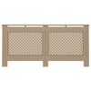 vidaXL Radiator Cover 67.7"x7.5"x32.1" MDF
