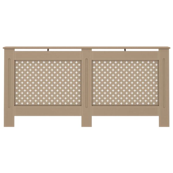 vidaXL Radiator Cover 67.7"x7.5"x32.1" MDF