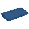 vidaXL Replacement Fabric Azure Blue 100% polyester 118.1 in Foldable