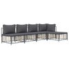 vidaXL Garden Lounge Set Anthracite