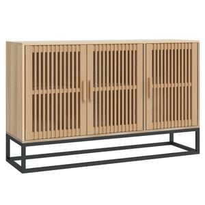 vidaXL Sideboard Engineered wood, Solid Pinewood, Iron Average Sideboard