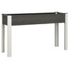 vidaXL Garden Raised Bed Gray Wood Plastic Composite Large Durable