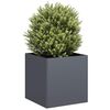 vidaXL Planter Anthracite Cold-rolled steel Large Decorative Inlays