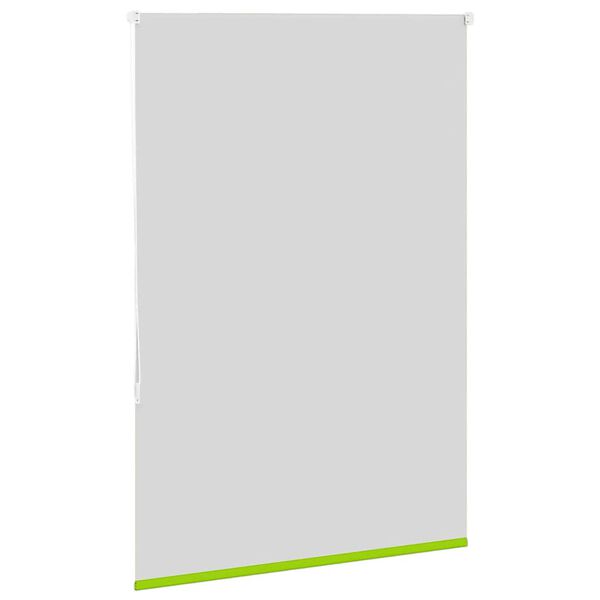vidaXL Roller Blind Leaves green 100% Polyester 45.3 x 59.1 in