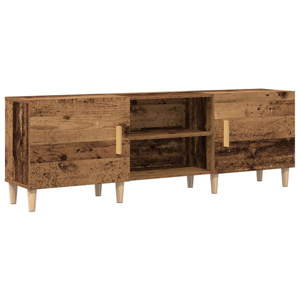 vidaXL TV Cabinet Old wood 150 x 30 x 50 cm Engineered Wood