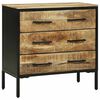 vidaXL Sideboard Brown 70 x 35 x 70 cm Solid Mango wood